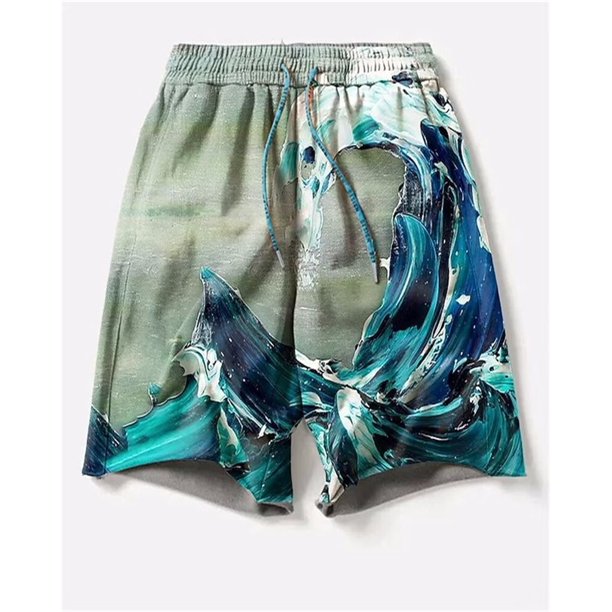 EE-pantalones cortos básicos para hombre, shorts informales con diseño de la ciudad de Nueva YORK, deportivos, para gimnasio, entrenamiento, Verano Fivean unisex