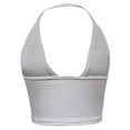 thumbnail image 6 of Womens Tank Top Floral Halter Neck Cami Summer Style Sleeveless Top Womens Cami White L, 6 of 6