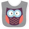 thumbnail image 3 of Inktastic Owl Boys or Girls Baby Bib, 3 of 4