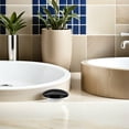 thumbnail image 2 of GOOHOCHY 2 tapones para lavabo de baño: tapa de tapón de fregadero - Tapón de desagüe universal de repuesto para lavabo de baño, cocina, 2 of 8
