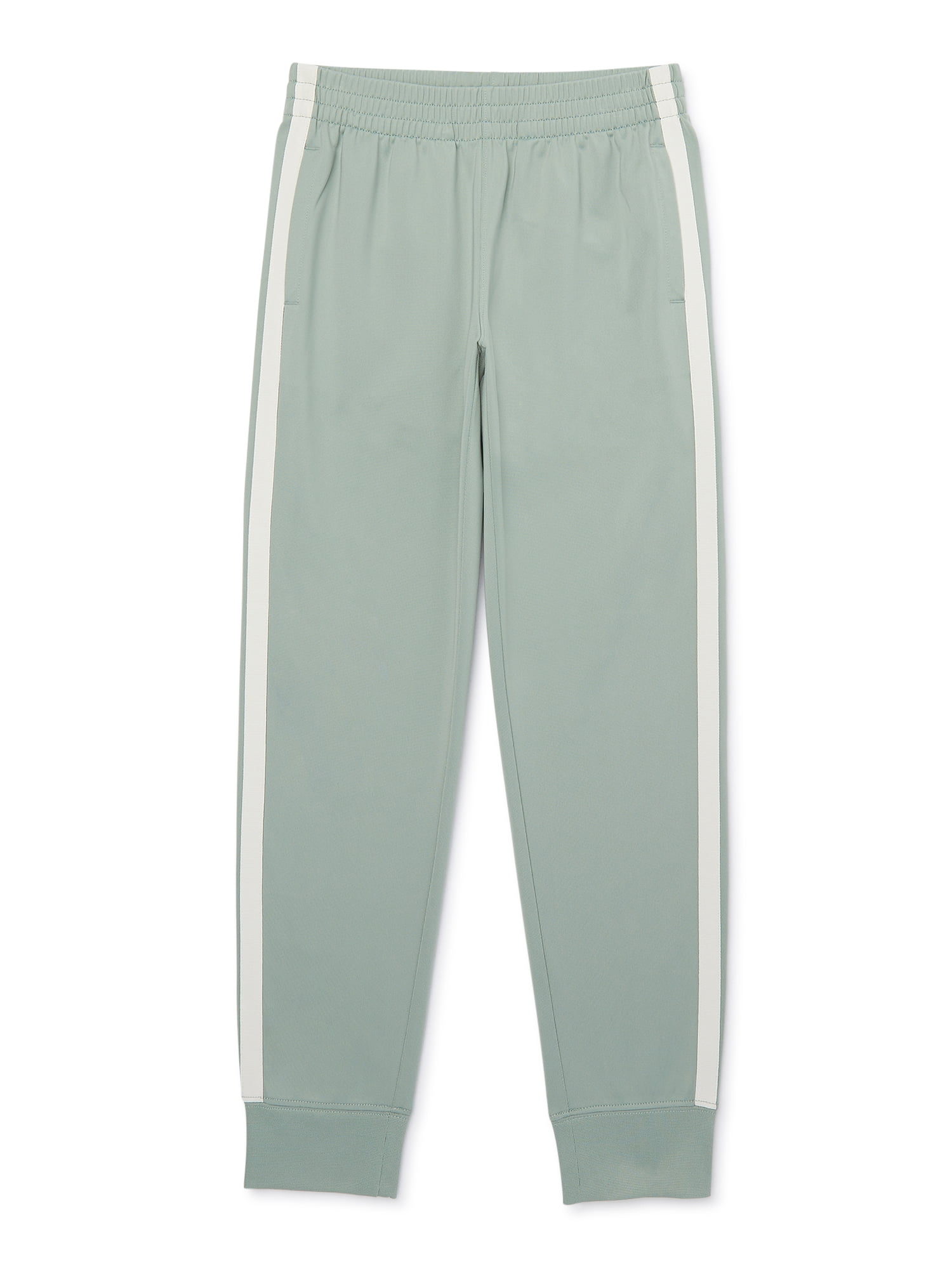 Knit Magnolia White/Pink Girls Jogger Set