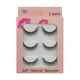 thumbnail image 1 of Pestañas postizas Pestañas postizas Racimos naturales 3 pares de pestañas de visón 3D Maquillaje natural Pestañas de tira completa Pestañas postizas de visón Pestañas(Compre 2 y obtenga 1 gratis), 1 of 2