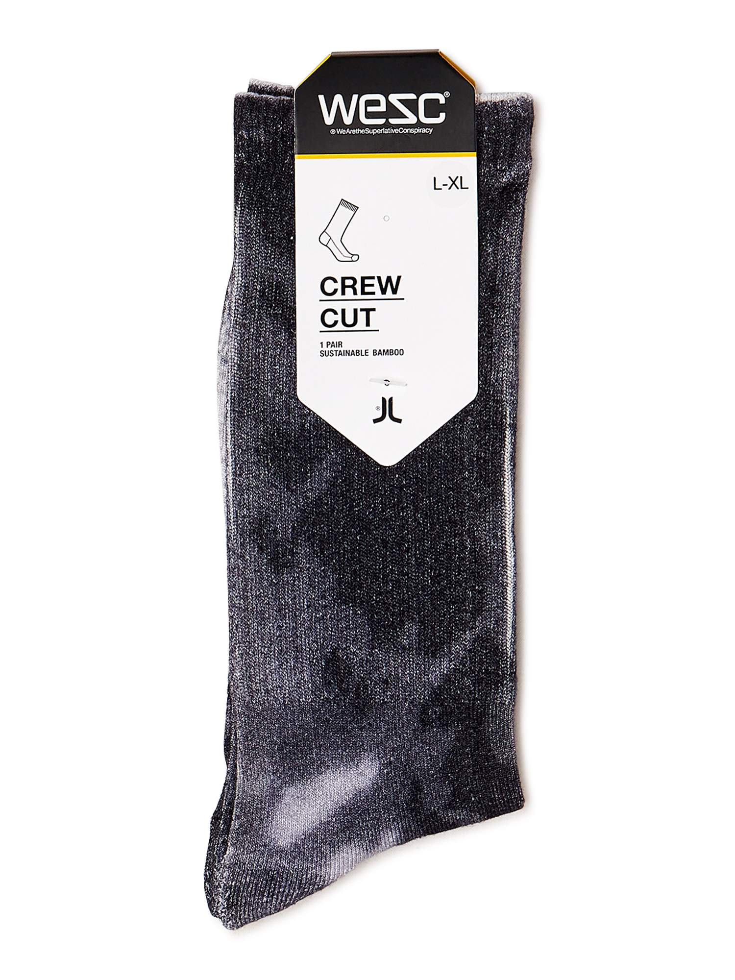 WeSC, Adult Mens, VARION Single Pack Crew Socks, Sizes 10-13