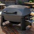 Nexgrill 1 Burner Cast Aluminum Tabletop Propane Gas Grill Black