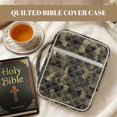 thumbnail image 4 of HELLHERO Camouflage Pattern Bible Cover Case, Zippered Pocket Handle Bible Study Bag Polyester Fabric Quilted Bible Cover for Daily Use Scripture Study, 4 of 9