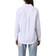 thumbnail image 3 of CAMISAS CASUALS INSPIRE CHIC DE BOTONES PARA MUJER CON CUELLO Y MANGAS LARGAS ROLADAS L BLANCA, 3 of 6