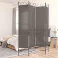 thumbnail image 1 of vidaXL 4-Panel Room Divider Anthracite 160x220 cm Fabric, 1 of 5