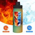thumbnail image 5 of Yiaed Orange To Teal Gradient Print Sports Insulated Kettle Bottle Reusable Stainless Steel Insulated Cup, Outdoor Portable Casual Stainless Steel Insulation Cup, 5 of 7