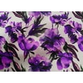 thumbnail image 4 of oneOone Cotton Cambric Purple Fabric Florals Sewing Craft Projects Fabric Prints By Yard 56 Inch Wide, 4 of 4