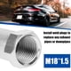 thumbnail image 3 of Kenally 2 piezas M18x1.5 adaptador de Sensor de oxígeno para coche 45mm espaciador de aire de escape reparación de automóviles modificación de Vehículos, repuestos y accesorios Mis Kenally VI018259-00B, 3 of 6