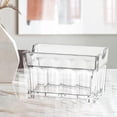 thumbnail image 3 of 24Pcs Acrylic Sugar Packet Holder Sugar Bag Storage Container Dish Display Sachets Tissue Bowl,24 x Sugar bag storage box, 3 of 6