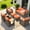 Orange Red, variant on XIZZI 5 Pieces Wicker Patio Furniture All Weather Outside Seating Set High Back Rattan Outdoor Conversation Set with Cushion Ottoman for Balcony, Navy Blue