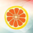 thumbnail image 2 of 2pcs Hanging Fruit Pattern Hand Towels Cartoon Cleaning Cloth Quick-drying Dishcloth for Kitchen Bathroom (Orange), 2 of 8