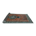 thumbnail image 2 of Ahgly Company Indoor Square Persian Light Blue Traditional Area Rugs, 3' Square, 2 of 4