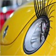thumbnail image 1 of Adhesivo para faros delanteros de coche, adhesivo para pestañas postizas, pestañas lindas para coche, pestañas divertidas, pegatinas decorativas para lámpara de cabeza automática, 2 unidades para VW Volkswagen Beetle BMW (2 unidades) oso de fresa Electrónica, 1 of 5