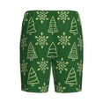 thumbnail image 4 of Yiaed Christmas (2) for Men's Soft Sleep Pajama Short Lounging Pajama Shorts-4X-Large, 4 of 8