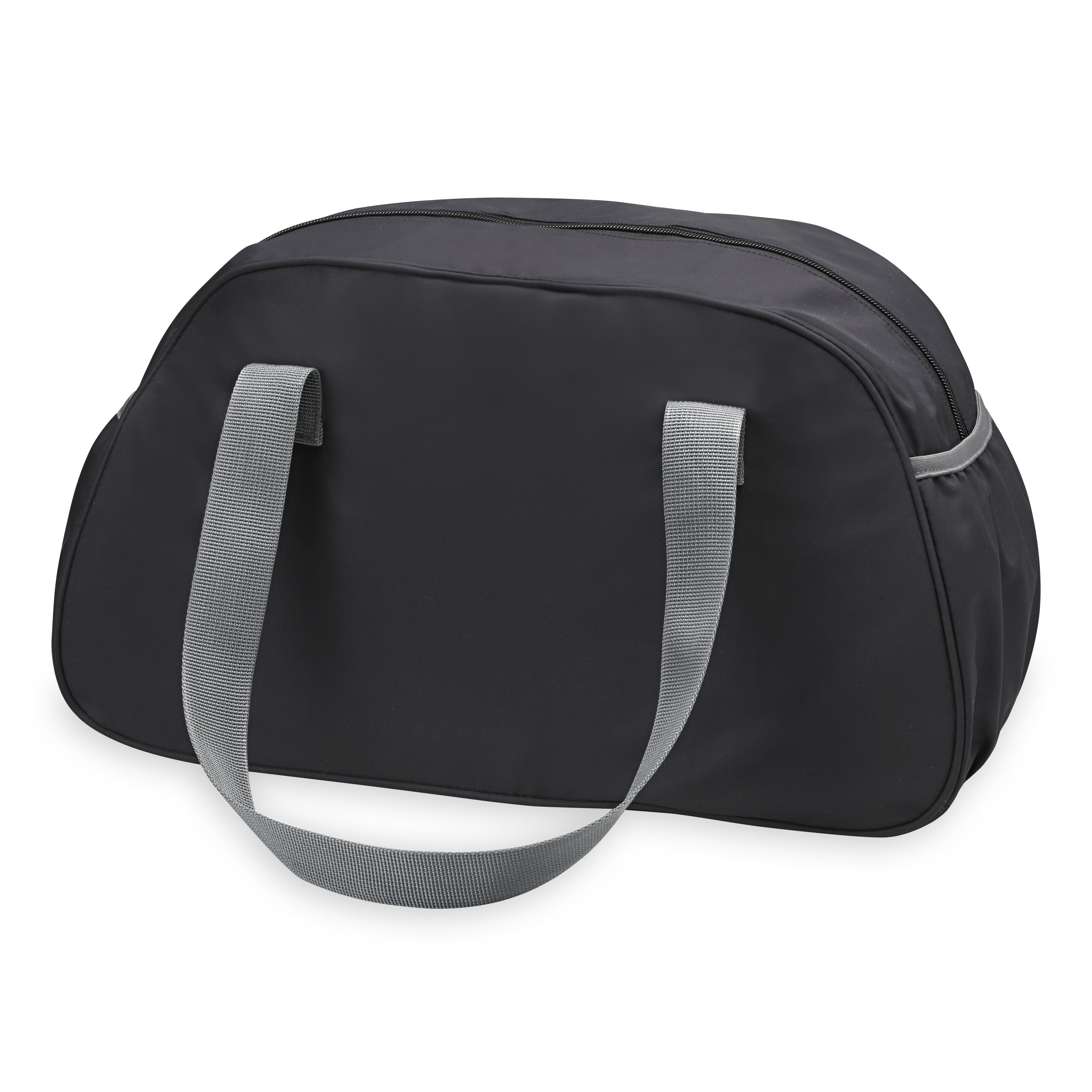 Gaiam Duffel Bag, Black/Grey 