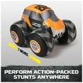 thumbnail image 3 of Monster Jam Official Digatron Truck with Sound, Plush Toy, Monster Truck for Boys and Girls, Kids Toys for Ages 3 and Up, 7”, 3 of 7