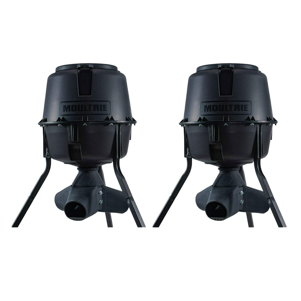 Moultrie 30 Gallon Drum Gravity Tripod Wild Game Fish & Deer Feeder (2