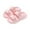 Pink, variant on Womens Casual Slippers Large Size Solid Color Simplicity Double Strap Open Toe Platform Thick Bottom Quick Drying Lightweight Non-Slip Bathroom Shower EVA Slippers White-01