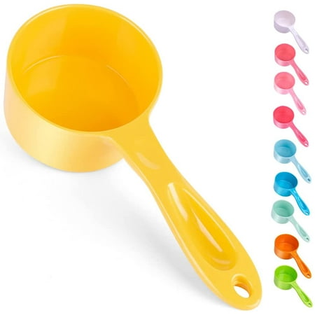 Sturdy Melamine Food Scoop for Dogs Cats Birds, Measuring Cup