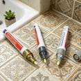 thumbnail image 7 of Grout Pen Dark Gray Tile Paint Marker: Waterproof Grout Paint, Tile Grout Colorant and Sealer Pen - Grey, Narrow 5mm Tip (7mL), 7 of 7