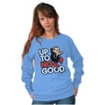 thumbnail image 4 of Gargamel Up to No Good Smurfs Villain Sweatshirt for Men or Women Brisco Brands M, 4 of 6
