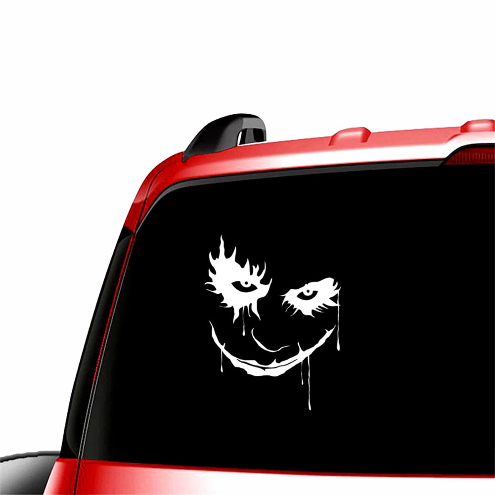 Batman Joker Transparent Car Back Rear Window Decal Vinyl Sticker fit any car 02