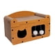 thumbnail image 4 of Cardboard Cat House Bed para gatos para moler las patas multipropósito grandes evidentes muebles daños de la casa del rastro de la casa, 4 of 10