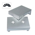 thumbnail image 5 of For Raspberry Pi 4 Model B Case CNC Ultra-Thin Metal Shell (Silver), 5 of 5