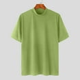 thumbnail image 3 of Men Mock Turtleneck Pullover T-Shirt Tops Casual Slim Fit Tops Tee Undershirt, 3 of 12