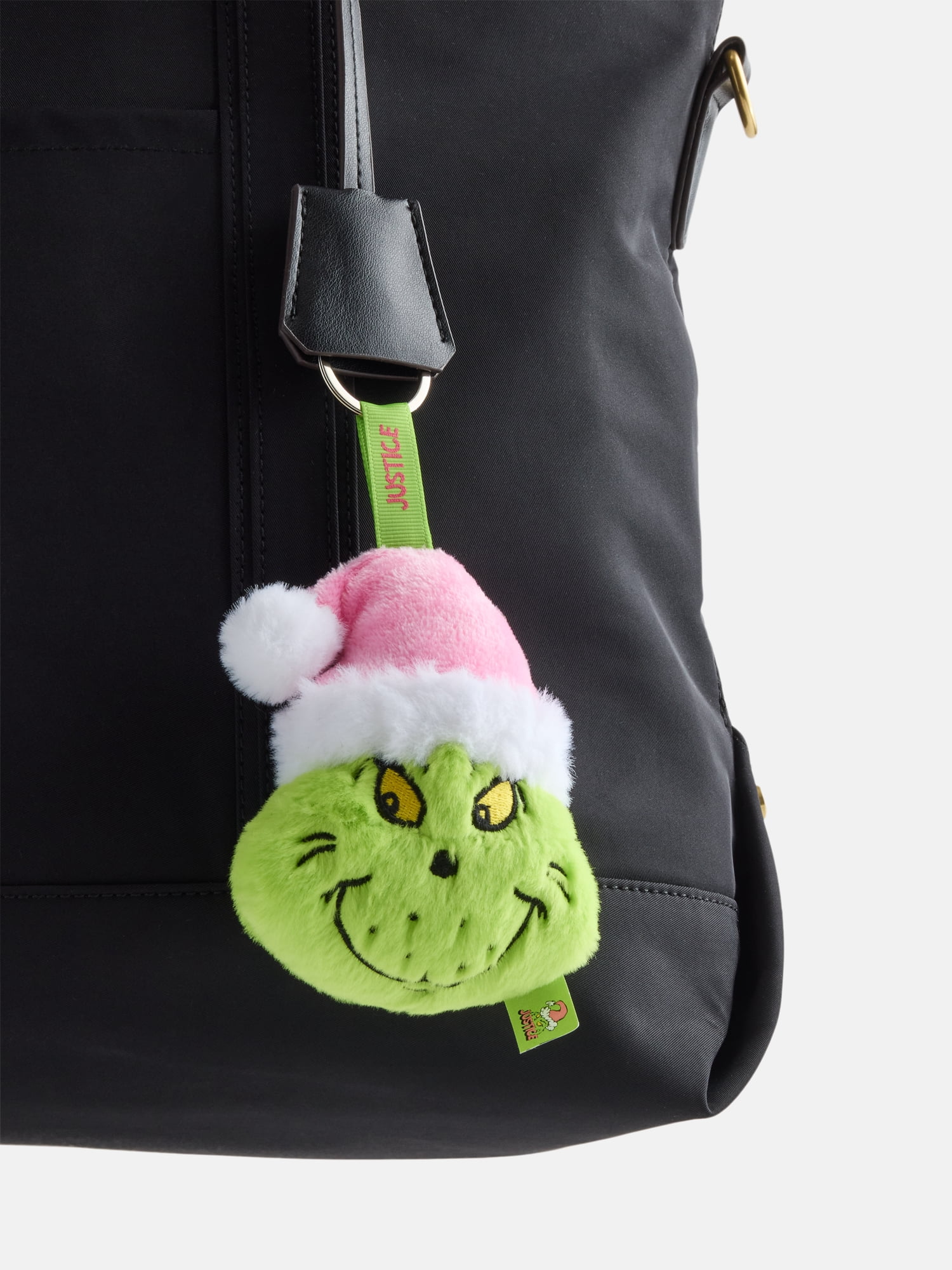 Justice Girls The Grinch Bag Charm, Green