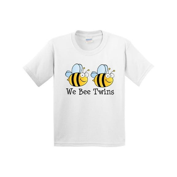 Inktastic We Bee Twins Youth T-Shirt