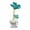 Clover-Blue, variant on DefiDgd Crystal Glass Rose Flower with Crystal Stem Preserved Forever Rose,Floral Birthday Gifts for Anniversary Valentine's Day Wedding Table Centerpiece Decoration(Pink)