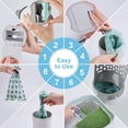 thumbnail image 4 of 1 pala de arena para gatos, pala de arena para gatos mejorada con soporte, pala de arena con bolsa y cubo de basura, pala para gatos con 15 bolsas de basura adicionales, portátil de gran capacidad oso de fresa Electrónica, 4 of 5