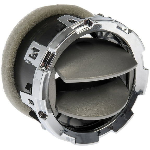 Dorman 74991 HVAC Vent for Specific Ford Models, Gray; Chrome