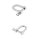 thumbnail image 1 of 2 Piezas 304 D Aparejo De Elevación Grillete Accesorios De Tornillo Antioxidante Resistente Sunnimix Grillete en D de acero inoxidable, 1 of 8