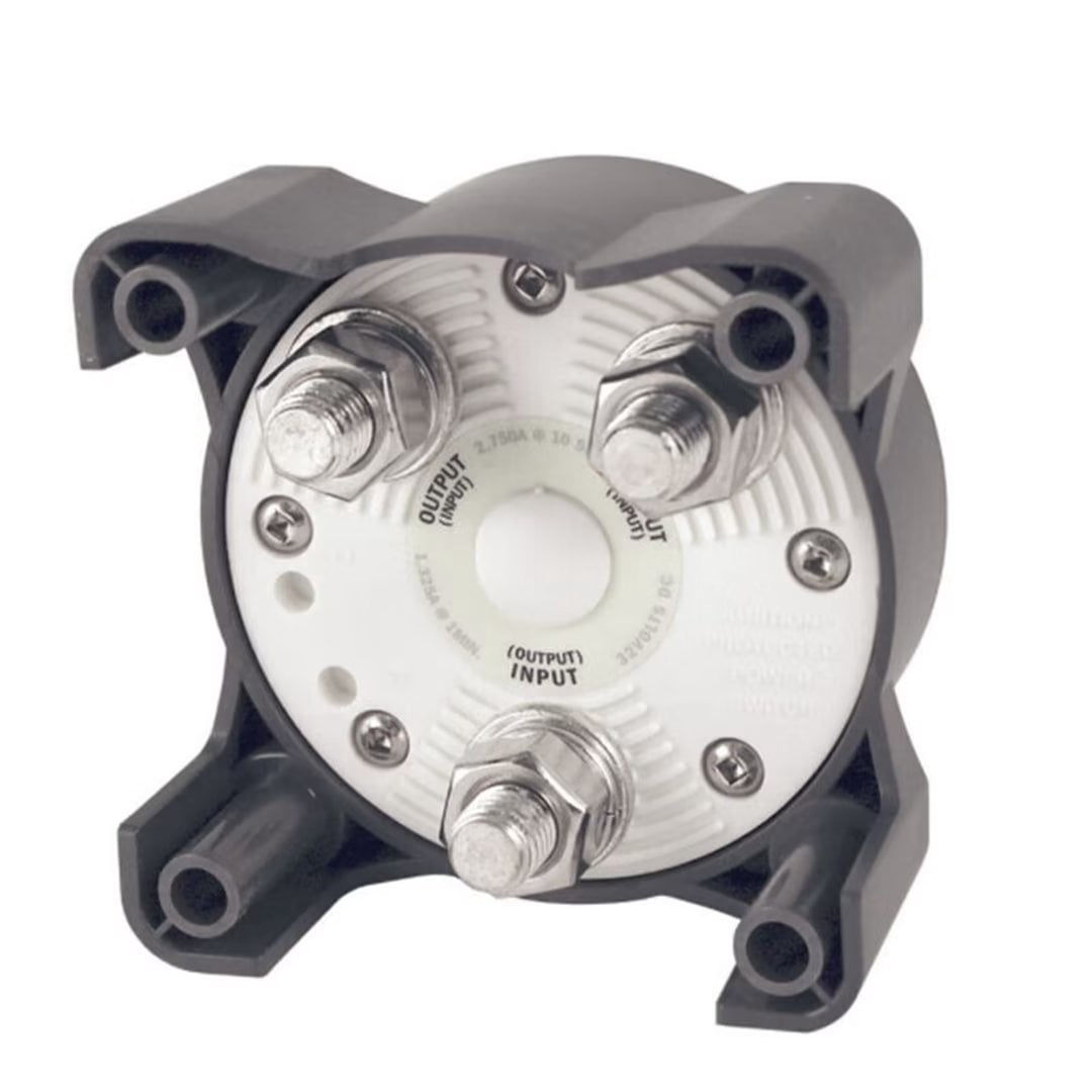 Gray Boat 2 Positions Power Disconnect Selector Rotary Battery Switch