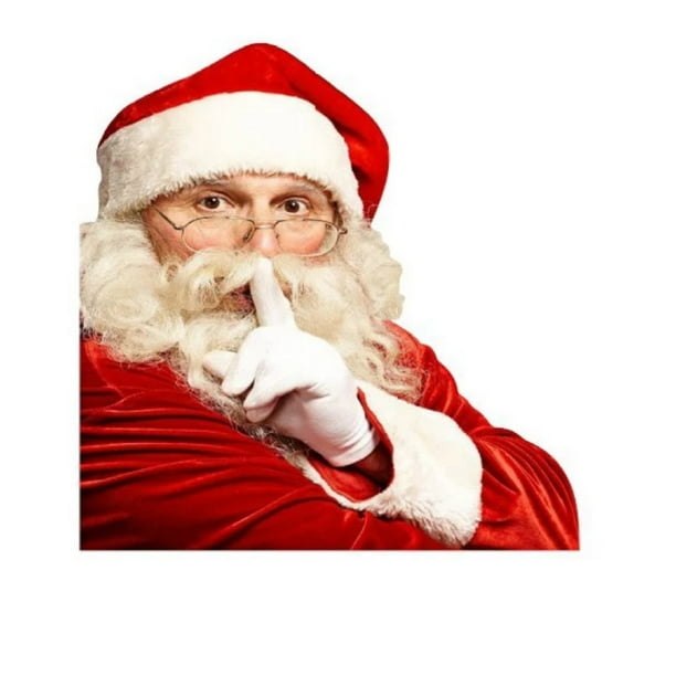 Pegatina 3D De Papá Noel Para La Luneta Trasera Del Coche, Pegatina Para El Coche, Pegatina Para La Ventana, Pegatina Para La Pared