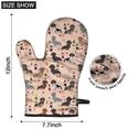 thumbnail image 6 of Cute Oven Mitts,Black Cute Dachshund Dog and Wine Oven Mitt 2-Pack Set,Kitchen Gloves for Oven,Heat Resistant Oven Mitts 7.7"x12", 6 of 7
