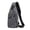 Grey, variant on CAIXIA Crossbody Fanny Packs For Women Lightweight Nylon Layer Fashion Crossbody Bag, Sport Running Hiking Casual Daily Shoulder Messenger Purse