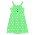 thumbnail image 3 of LOVZFMLL Robe d'Été Décontractée Sans Manches à Col Rond avec Boutons et Poches pour Filles de 2 à 12 Ans, 3 of 3