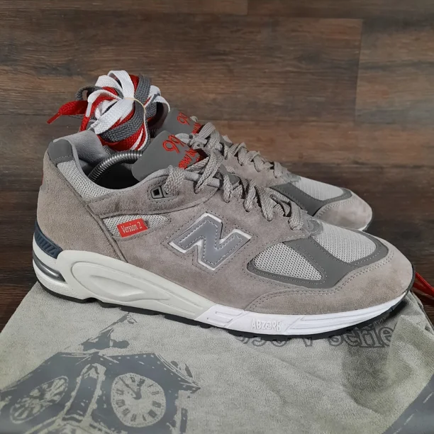 New Balance 990v2 Grey 40th Anniversary Men's Shoe Size 11 MADE in USA M990VS2