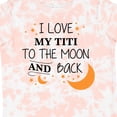 thumbnail image 4 of Inktastic I Love My Titi to the Moon and Back Boys or Girls Toddler T-Shirt, 4 of 5