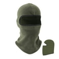 thumbnail image 7 of Balaclava Ski Mask, Winter Ski Mask Cover,Head and Neck Covering,Windproof Breathable Anti Cold Weather Gear for Outdoor Skiing,Riding Running.Fleece,Thermal Warm Mask for Men and Women(Green), 7 of 7