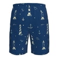 thumbnail image 6 of Naloa Lighthouses and Anchors Men's Beach Shorts, Surfing shorts, Swim trunks, Quick Dry Swim Trunks for Surfing Beach Fun - 3X-Large, 6 of 9