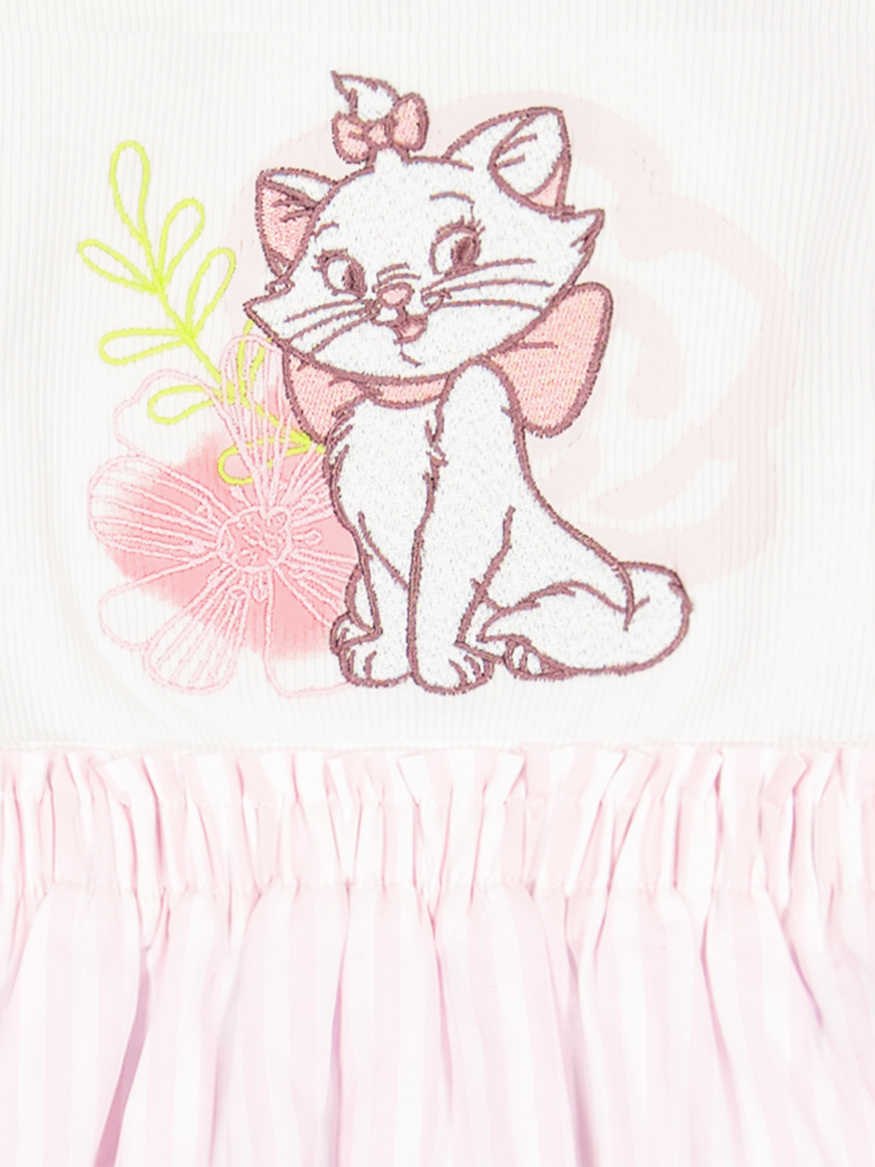Marie The Aristocat Toddler Girls Woven Short Sleeve Dress, Sizes 12 Months-5T