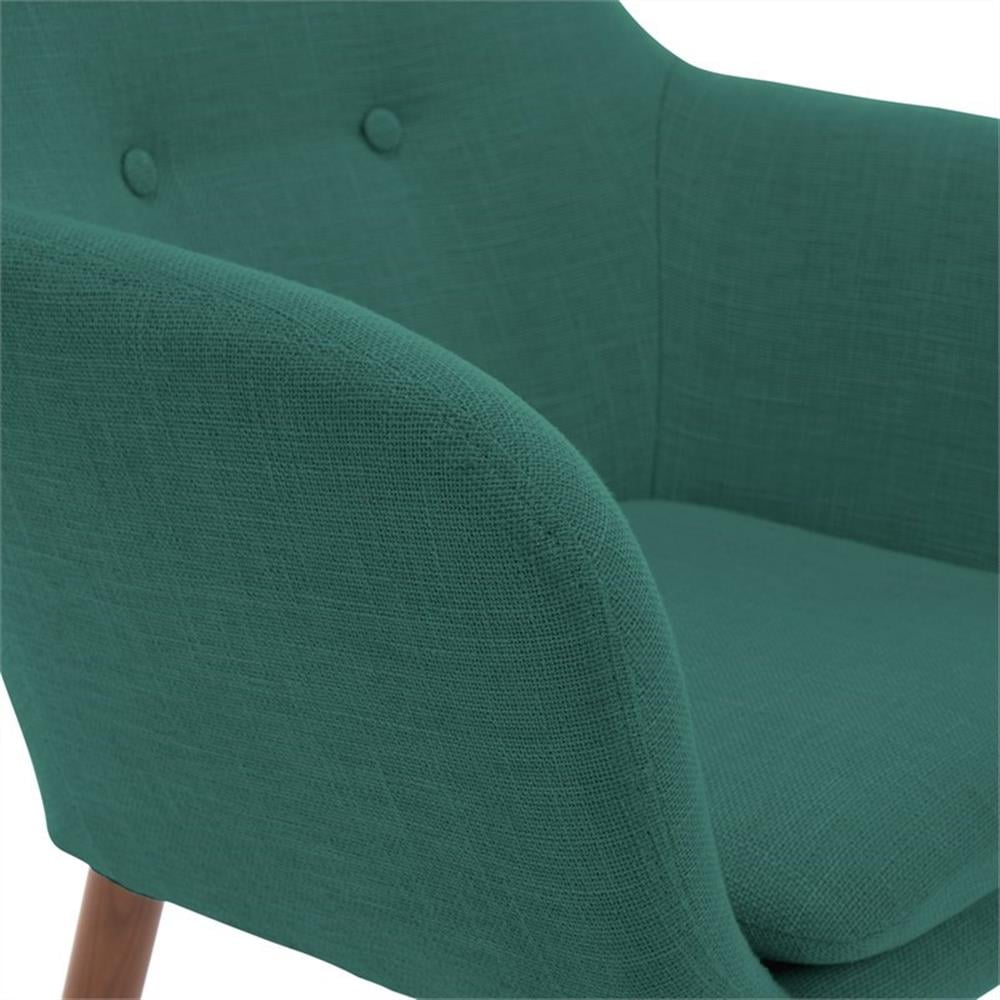Elle Decor Roux Arm Chair in French Turquoise