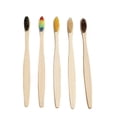 thumbnail image 2 of 5Pcs/Set Natural Bamboo Toothbrushes Soft Bristles Bamboo Handle Toothbrush for Home Hotel Travel Use, 2 of 6