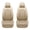 Beige-Front Set, variant on Car Seat Covers Full Set Fit for Nissan Ariya 2021-2026, Premium Faux Leather Waterproof Breathable Anti‑Slip Seat Protectors, Beige